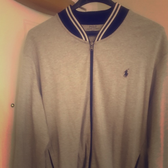 polo ralph lauren trim bomber jacket